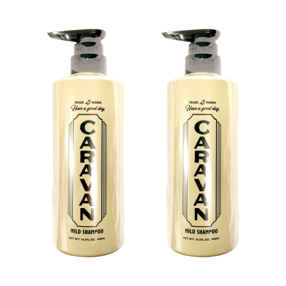 Rakuten - 2個セット デミ キャラバン マイルドシャンプー 490mL 1個 CARAVAN メンズ DEMI