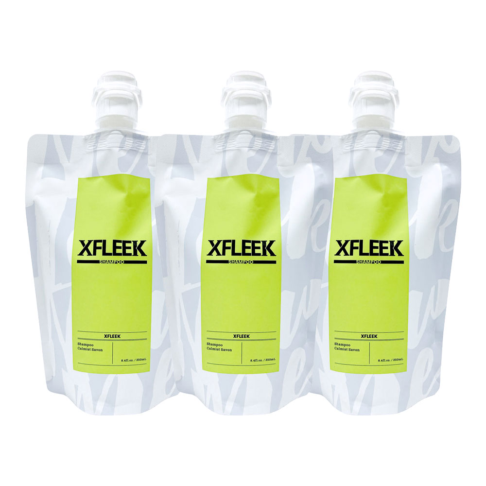3個セット デミ エクスフリーク シャンプー カーミストサボン 250mL 1個 パウチタイプ DEMI XFLEEK メンズ ヘアケア