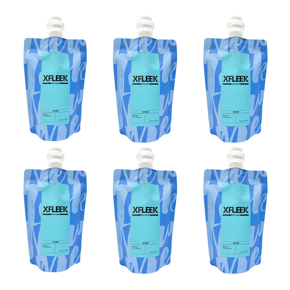 Rakuten - 6個セット デミ エクスフリーク シャンプー ニフティマリン 250mL 1個 パウチタイプ DEMI XFLEEK メンズ ヘアケア