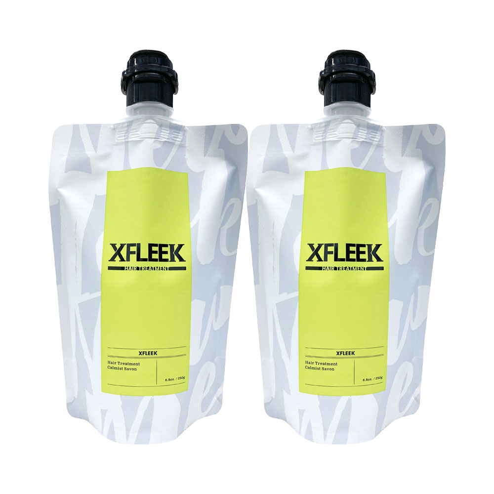 2個セット デミ エクスフリーク ヘアトリートメント カーミストサボン 250g 1個 パウチタイプ DEMI XFLEEK メンズ ヘアケア