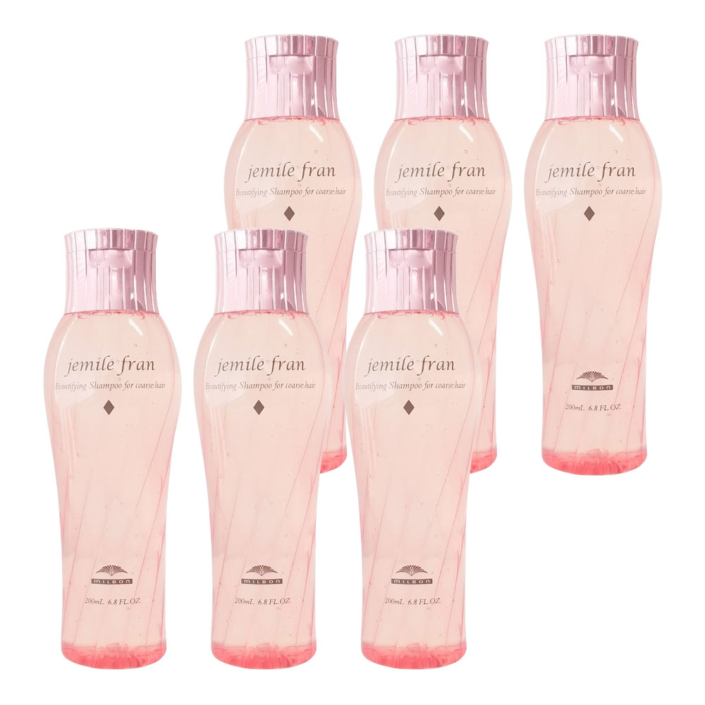6個セット ミルボン ジェミールフラン シャンプーD 200ml MILBON jemilefran ヘアケア