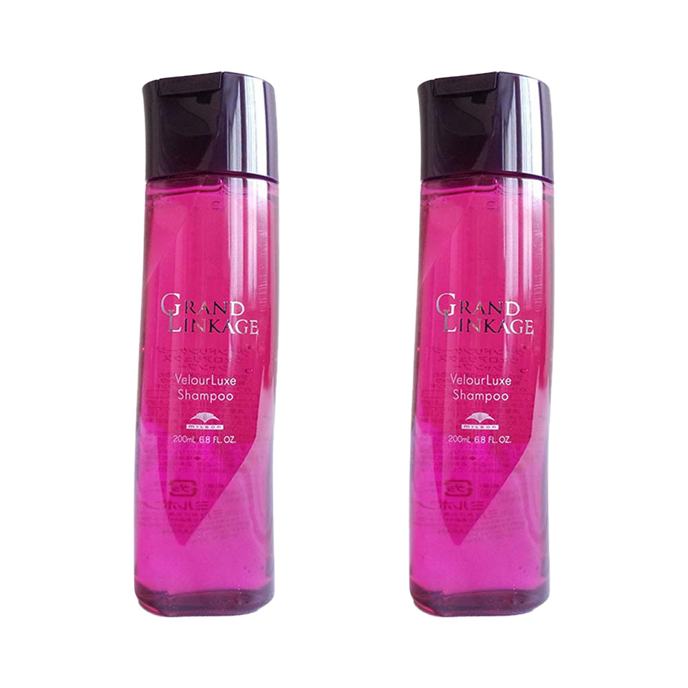 2個セット ミルボン グランドリンケージ ヴェロアリュクス シャンプー 200mL アウトレット商品