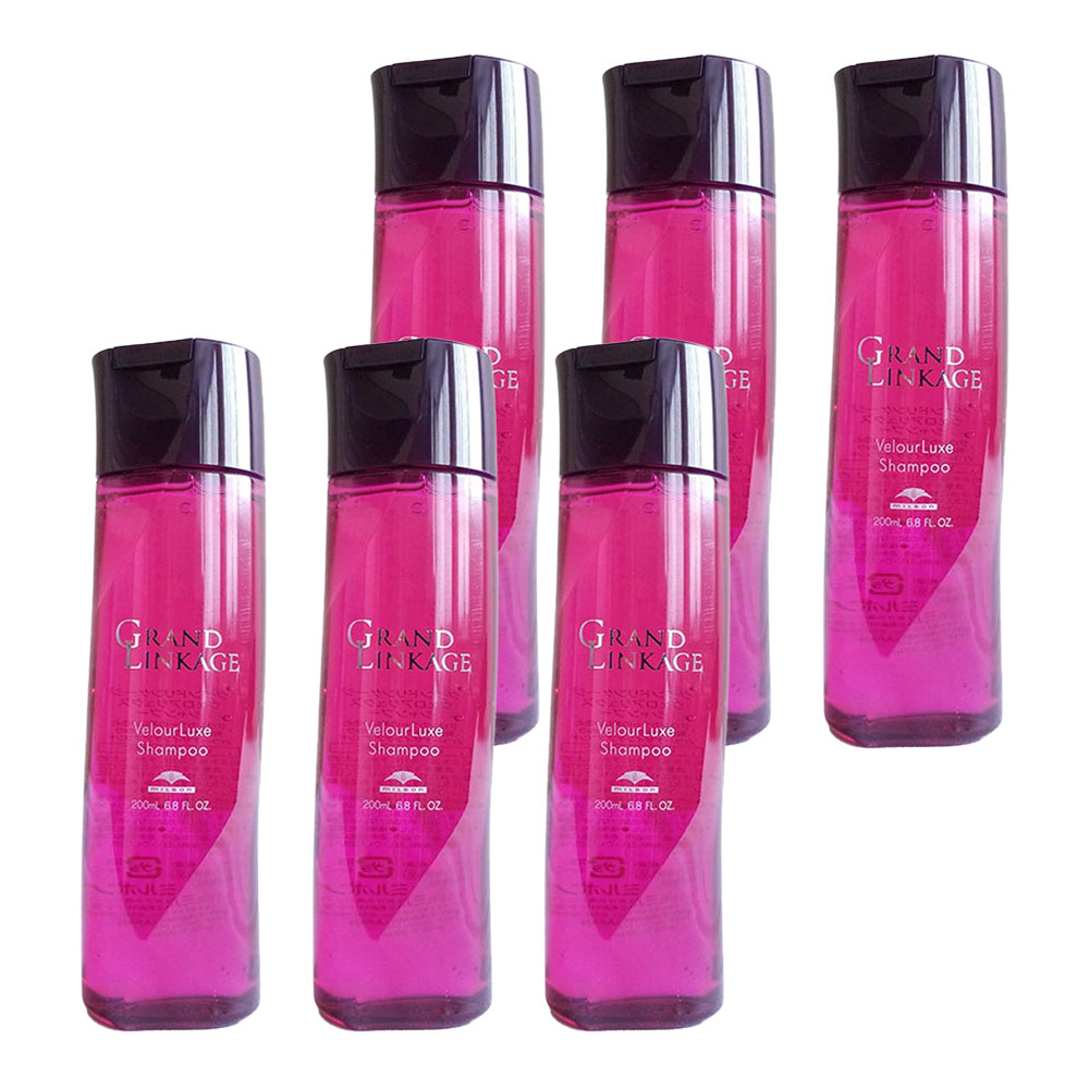 6個セット ミルボン グランドリンケージ ヴェロアリュクス シャンプー 200mL アウトレット商品