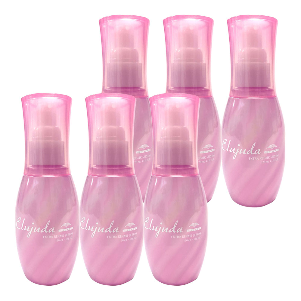 6個セット エルジューダ エクストラリペア セラム 120ml 洗い流さないトリートメント アウトバス トリートメント さらっと ミルボン milbon アウトレット商品