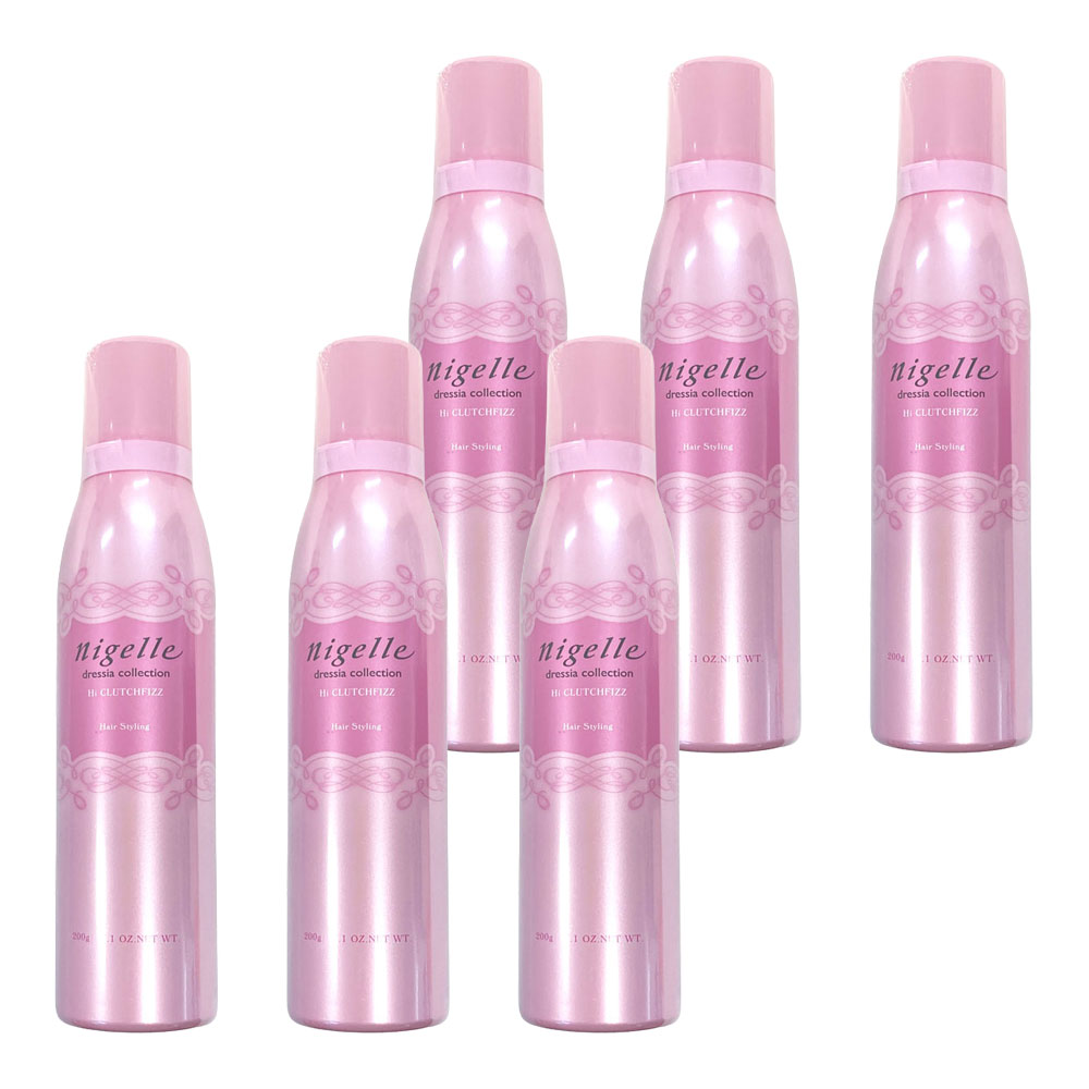 6個セット ミルボン ニゼル ドレシア ハイクラッチフィズ 200g ヘアフォーム スタイリング剤 nigelle ニゼル ドレシア コレクション milbon