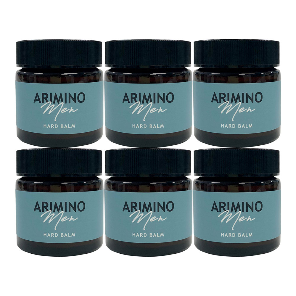 6個セット アリミノ メン ハードバーム 60g スタイリング シリーズ ARIMINO MEN ヘアスタイリング