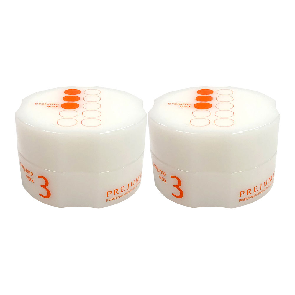 2個セット ミルボン MILBON プレジュームワックス3 90g PREJUME WAX3 軽い束感・やわらかな動き ヘアワックス スタイリング