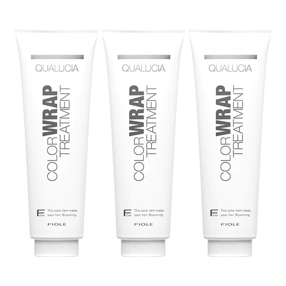3個セット フィヨーレ クオルシア カラーラップ トリートメント 240g ヘアトリートメント カラーシャンプー後に FIOLE