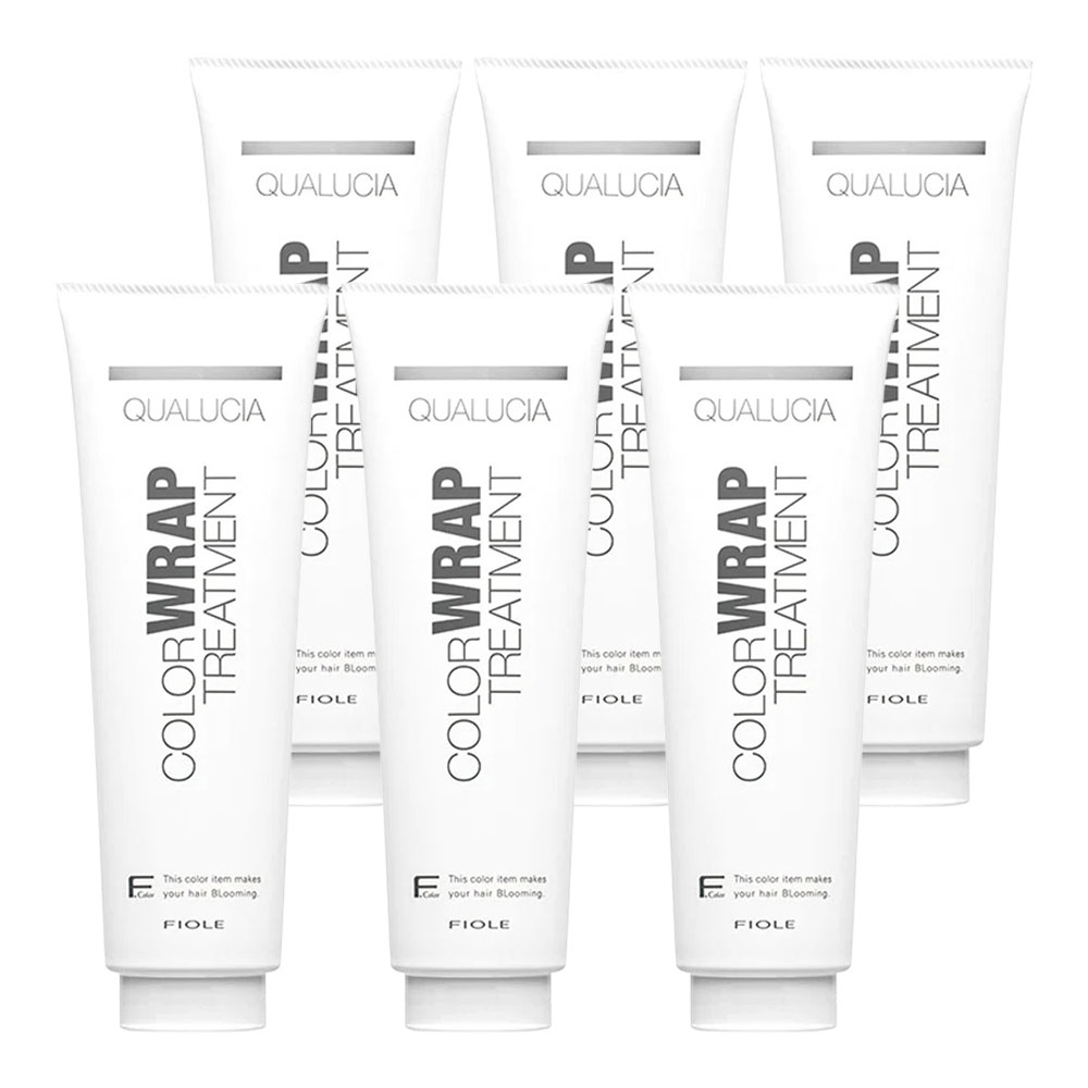 6個セット フィヨーレ クオルシア カラーラップ トリートメント 240g ヘアトリートメント カラーシャンプー後に FIOLE