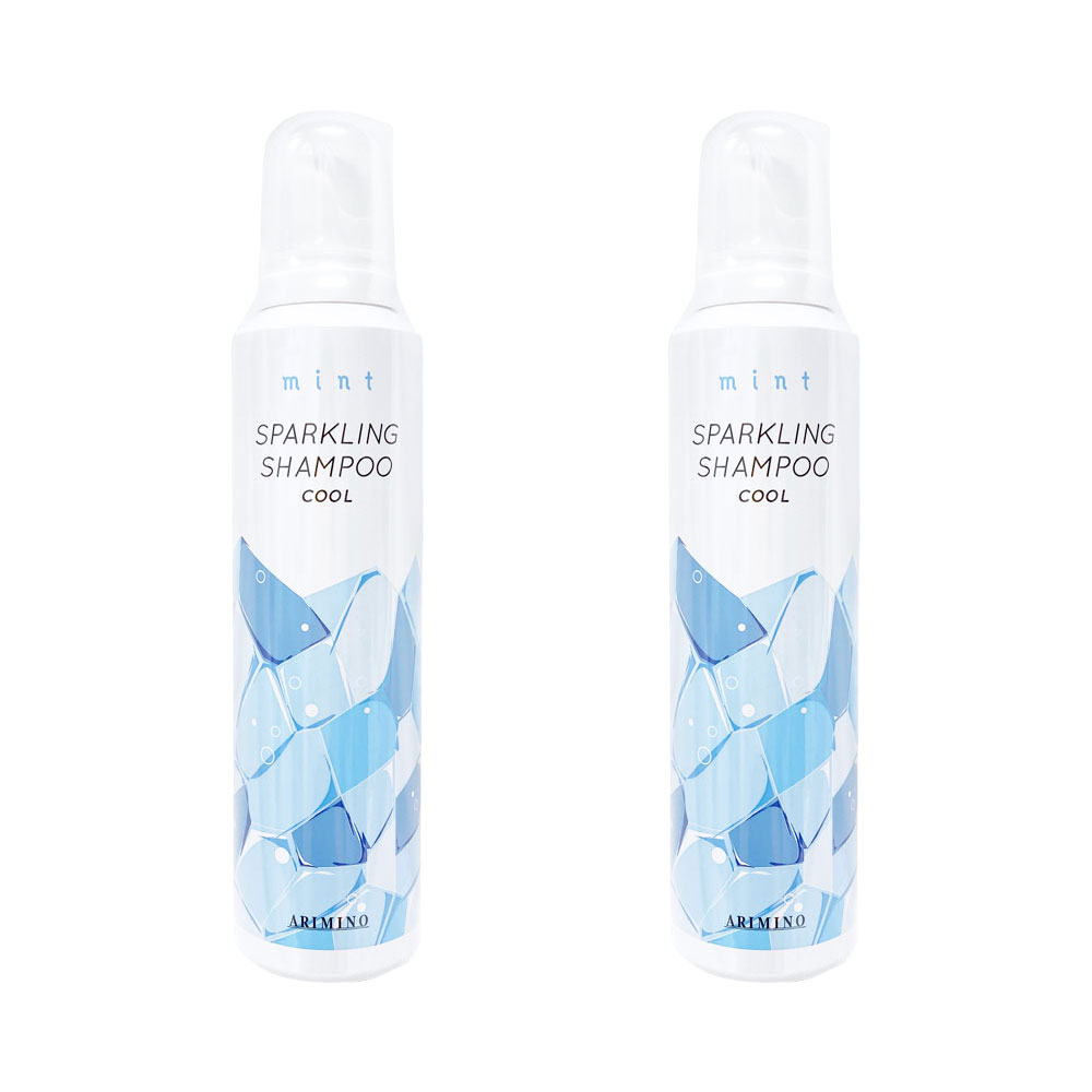 2個セット アリミノ ミント スパークリングシャンプー クール 180g 炭酸 シャンプー ARIMINO mint アリミノミント