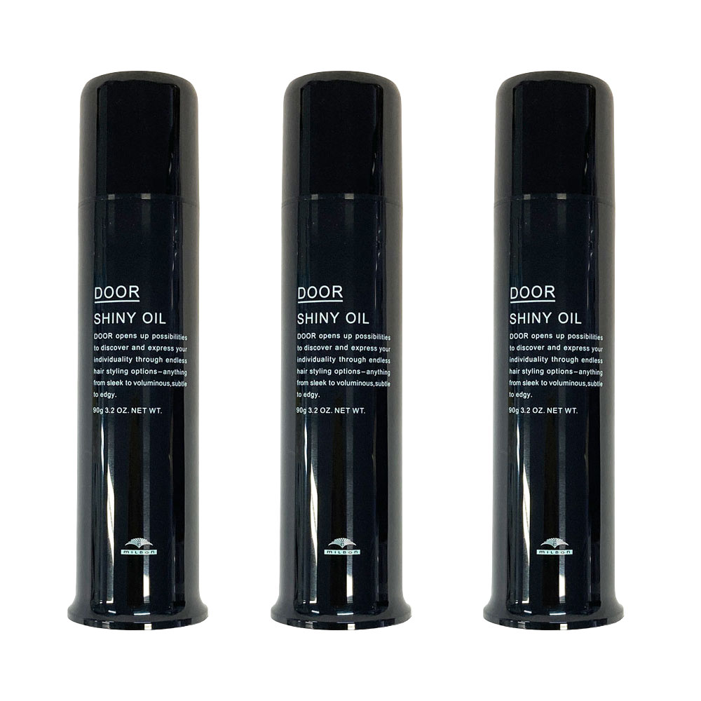 3個セット ミルボン ドア シャイニーオイル 90g ジェル状オイル ヘアオイル スタイリング剤 DOOR SHINY OIL milbon アウトレット商品