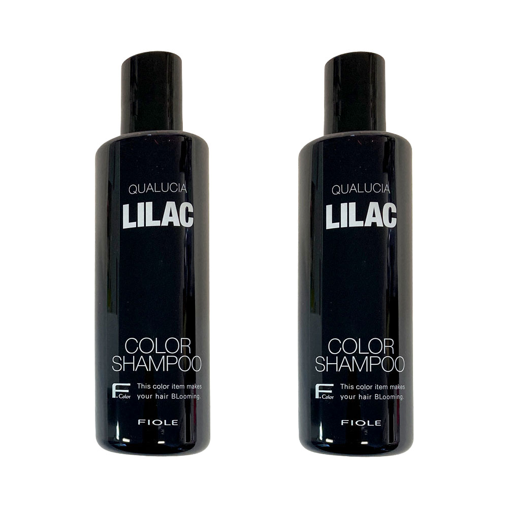 2個セット フィヨーレ クオルシア カラーシャンプー ライラック 250ml シャンプー 染毛料 FIOLE アウトレット商品