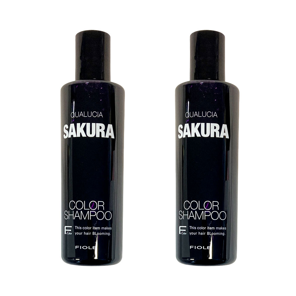 2個セット フィヨーレ クオルシア カラーシャンプー サクラ 250ml シャンプー 染毛料 FIOLE アウトレット商品