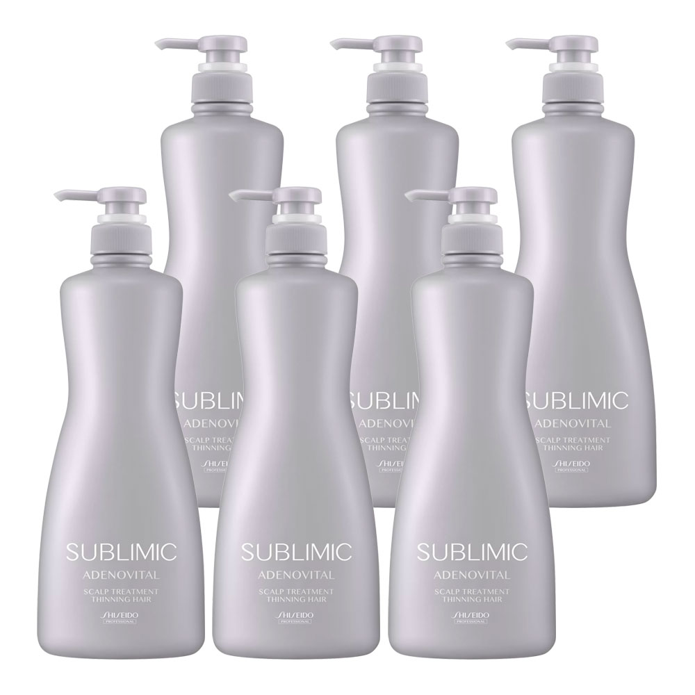 6個セット 資生堂 サブリミック アデノバイタル スカルプトリートメント 1000g ヘア＆スカルプケア