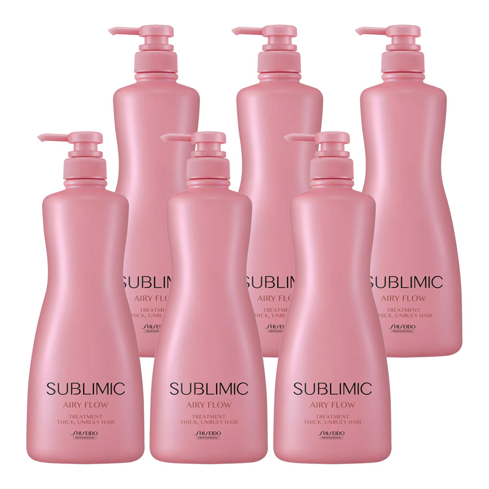 6個セット 資生堂 サブリミック エアリーフロー トリートメント(T) 1000g 太くまとまらない髪用 ヘアトリートメント