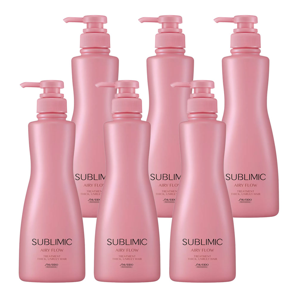 6個セット 資生堂 サブリミック エアリーフロー トリートメント(T) 500g 太くまとまらない髪用 ヘアトリートメント