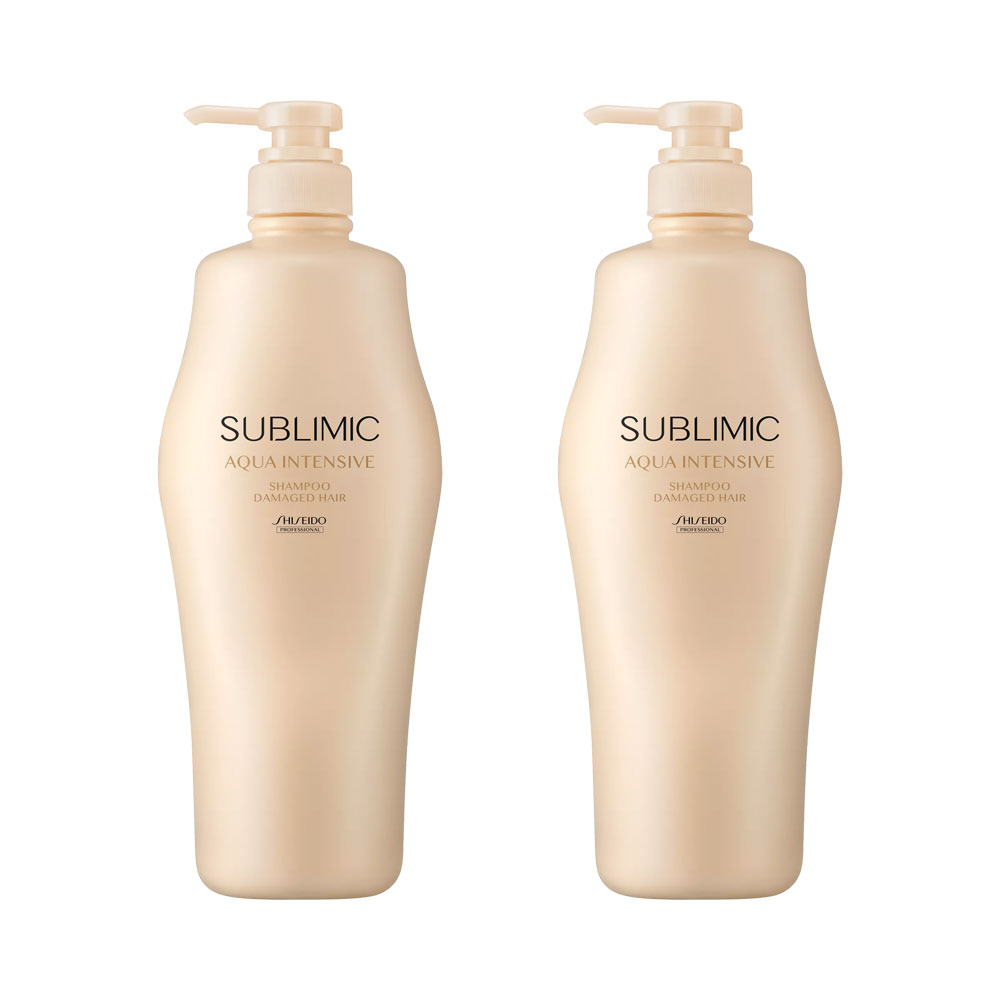 2個セット 資生堂プロフェッショナル サブリミック アクアインテンシブ シャンプー 1000ml