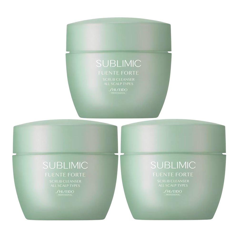 Rakuten - 3個セット 資生堂 サブリミック フェンテフォルテ スクラブクレンザー 250g リフレッシュ 頭皮用 スクラブクレンジング 国内正規品