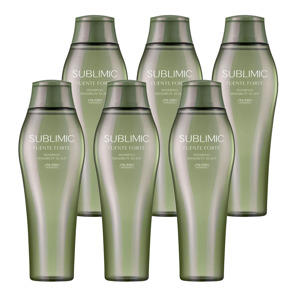 6個セット 資生堂プロフェッショナル サブリミック フェンテフォルテ シャンプー DD 250ml