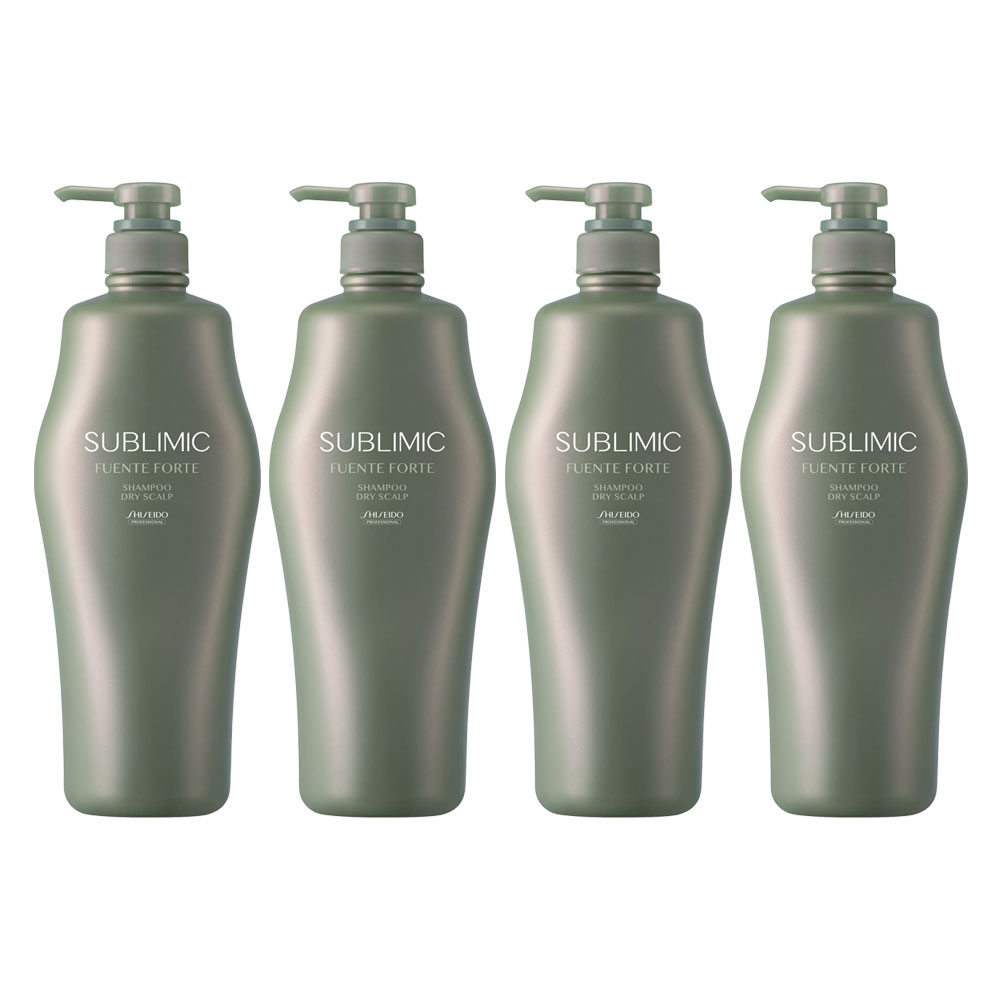 4個セット 資生堂プロフェッショナル サブリミック フェンテフォルテ シャンプー DS 1000ml ドライスカルプ用