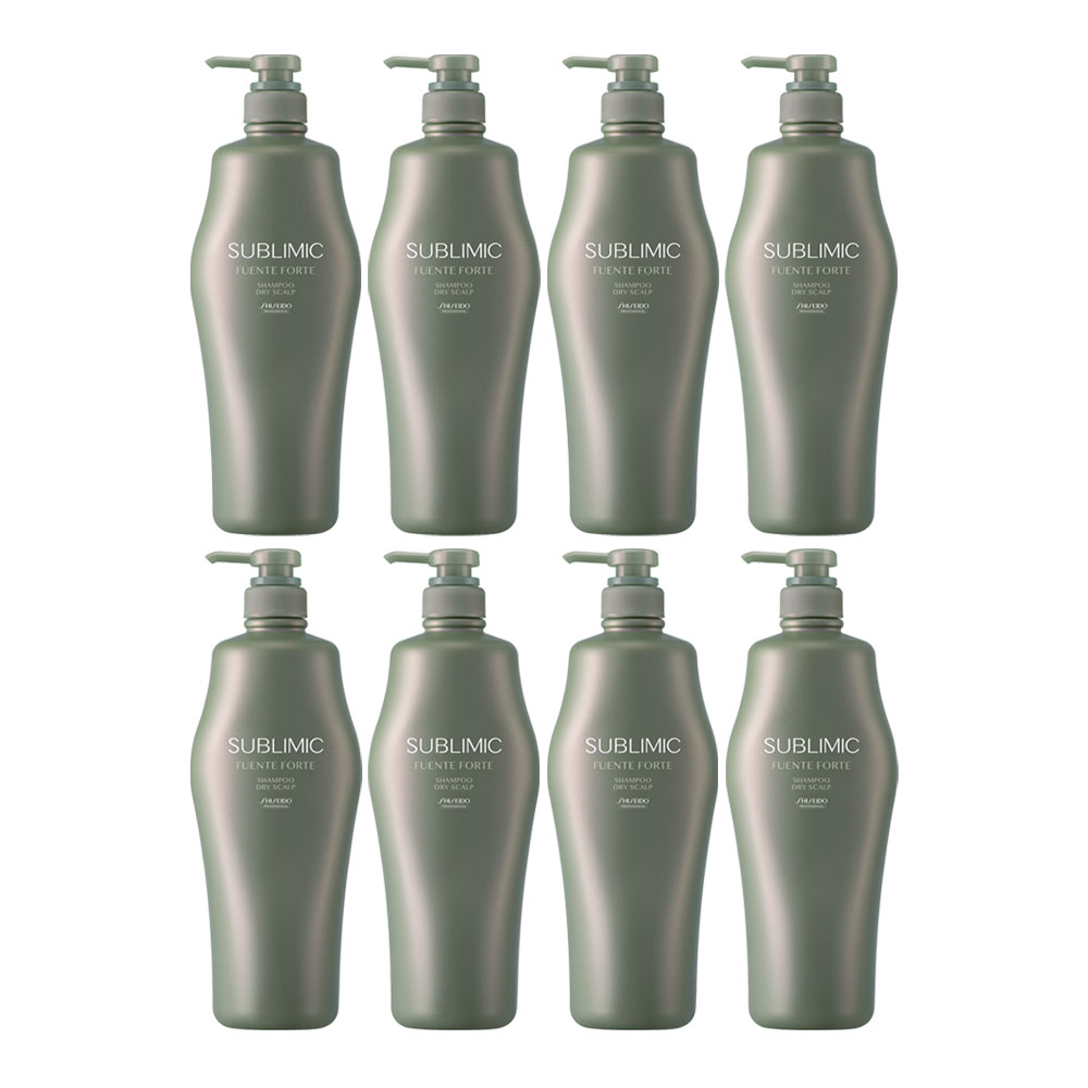 8個セット 資生堂プロフェッショナル サブリミック フェンテフォルテ シャンプー DS 1000ml ドライスカルプ用