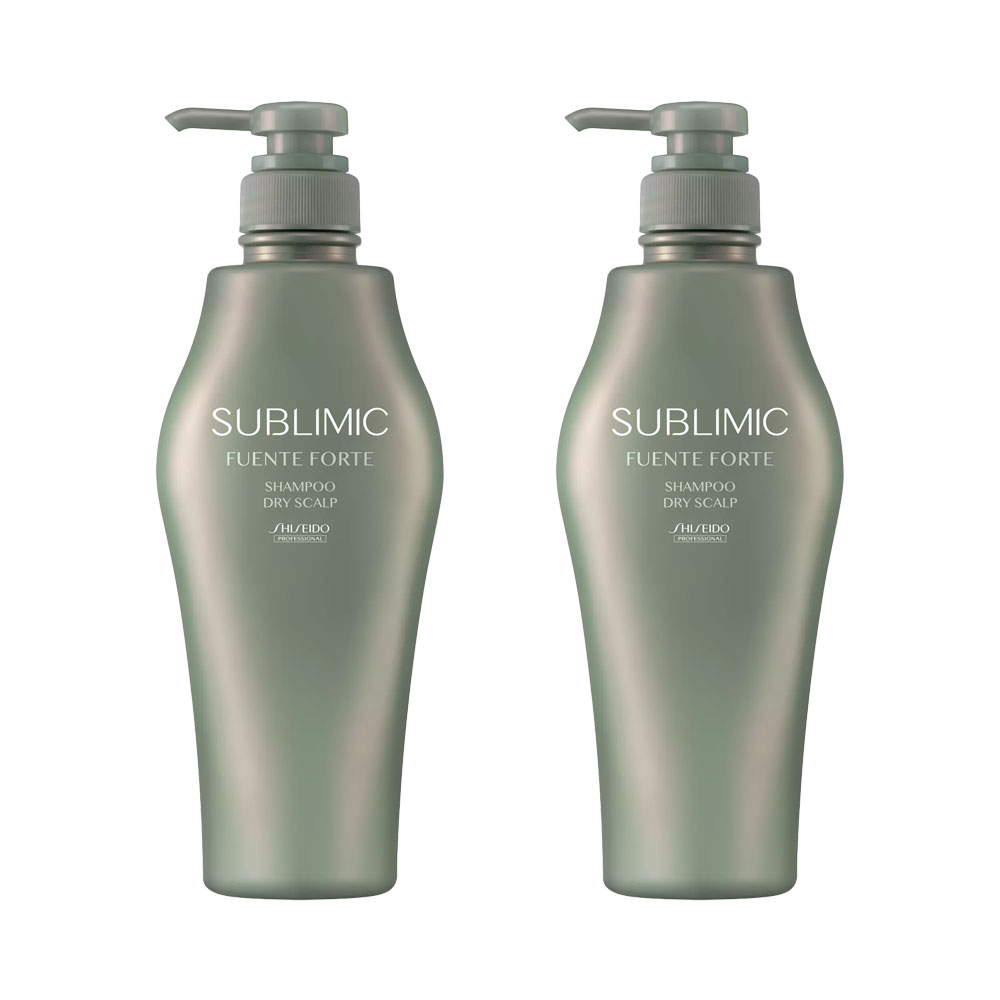 2個セット 資生堂プロフェッショナル サブリミック フェンテフォルテ シャンプー DS 500ml ドライスカルプ用