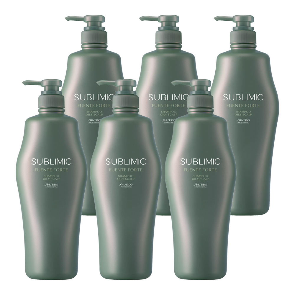 6個セット 資生堂プロフェッショナル サブリミック フェンテフォルテ シャンプー OS 1000ml