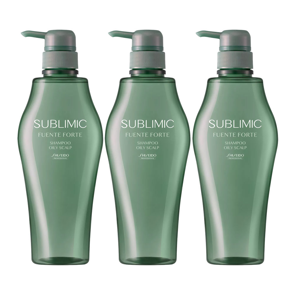 3個セット 資生堂プロフェッショナル サブリミック フェンテフォルテ シャンプー OS 500ml