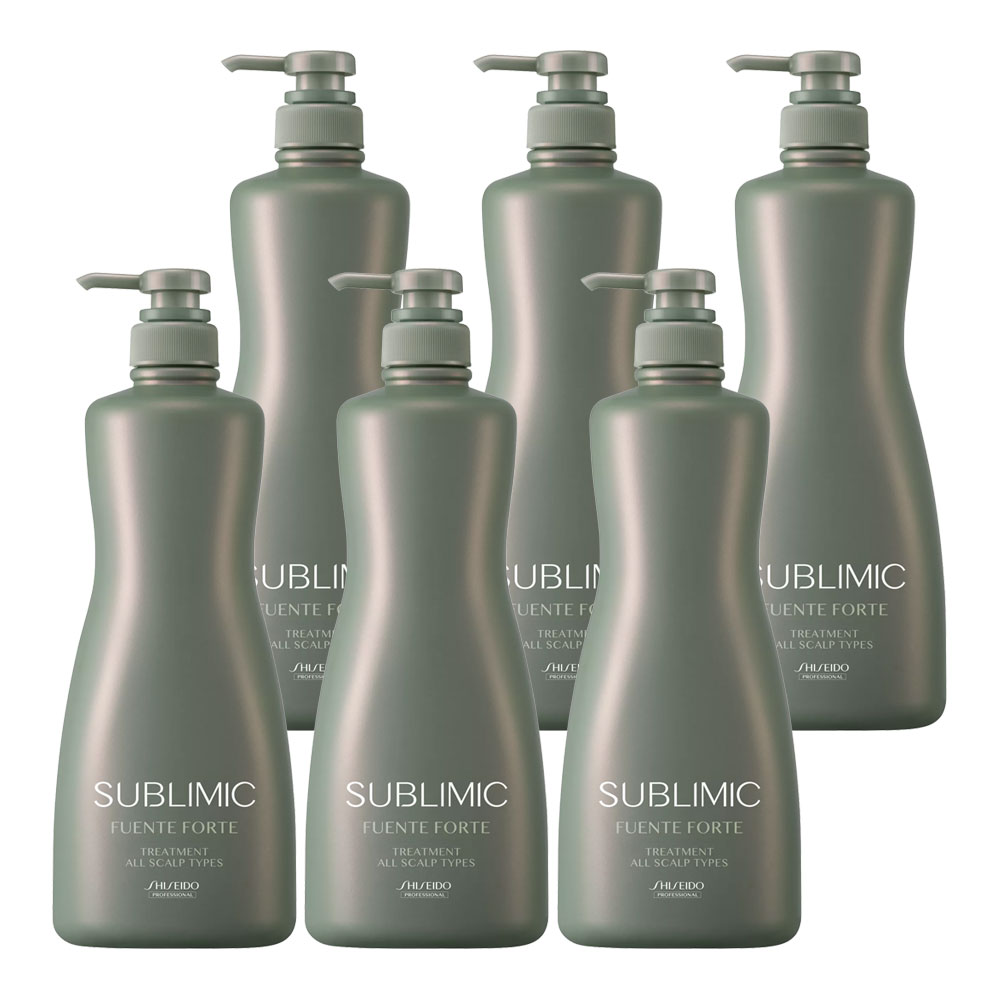 6個セット 資生堂プロフェッショナル サブリミック フェンテフォルテ トリートメント 1000g スカルプ用