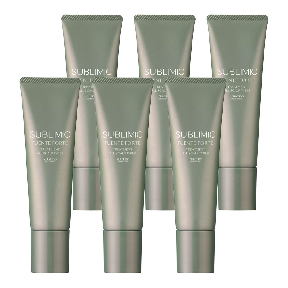 6個セット 資生堂プロフェッショナル サブリミック フェンテフォルテ トリートメント 130g スカルプ用