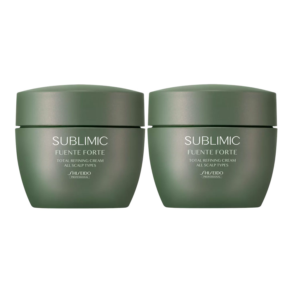 Rakuten - 2個セット 資生堂 サブリミック フェンテフォルテ トータルリファイニングクリーム 200g リラックス 頭皮用 マッサージクリーム クレンジング ヘアトリートメント 国内正規品