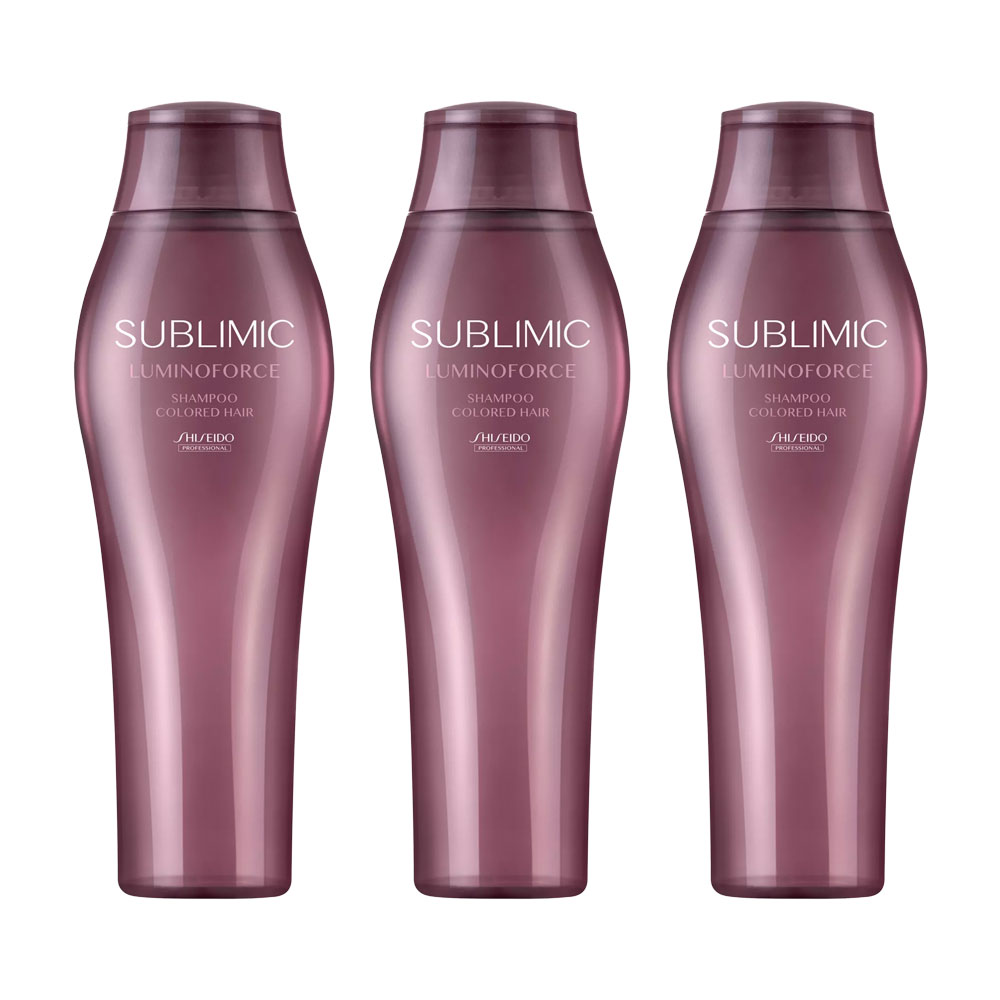 3個セット 資生堂 サブリミック ルミノフォース シャンプー 250ml