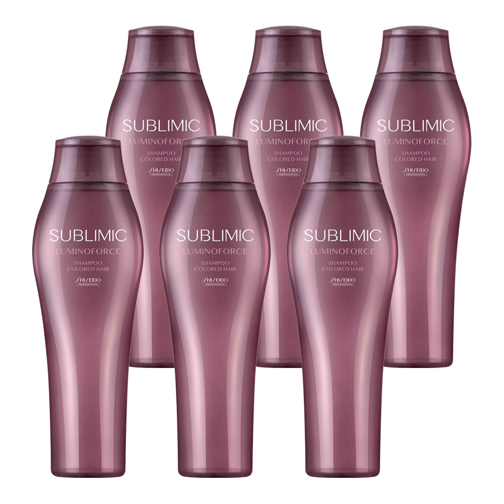 6個セット 資生堂 サブリミック ルミノフォース シャンプー 250ml