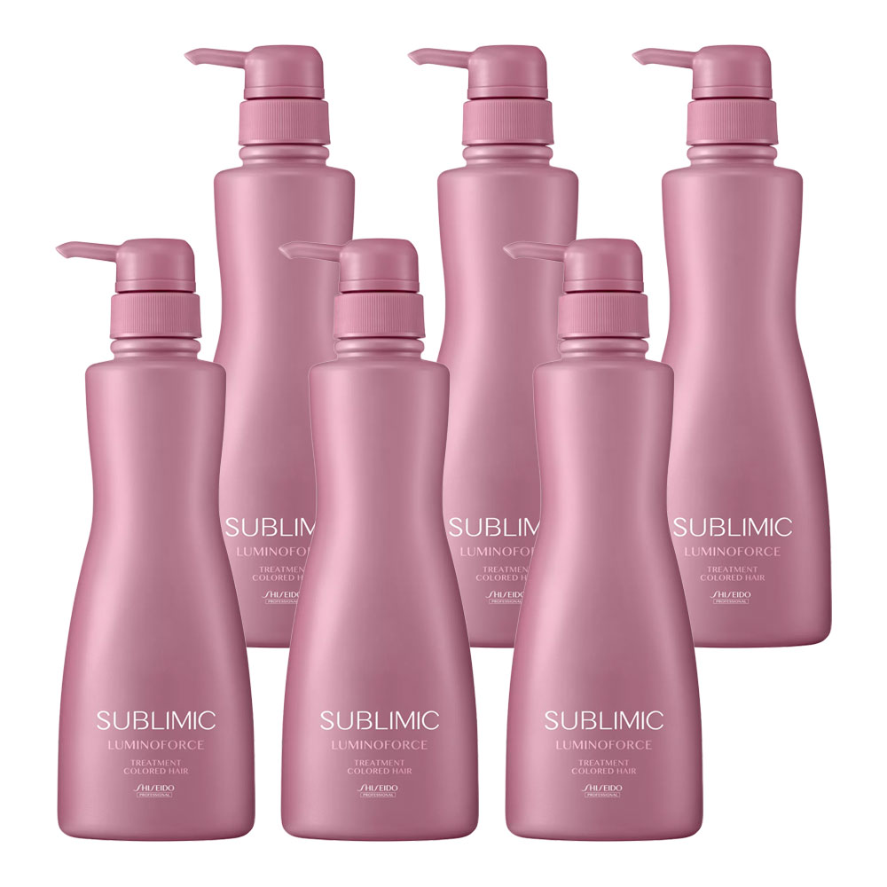 6個セット 資生堂 サブリミック ルミノフォース トリートメント 500g