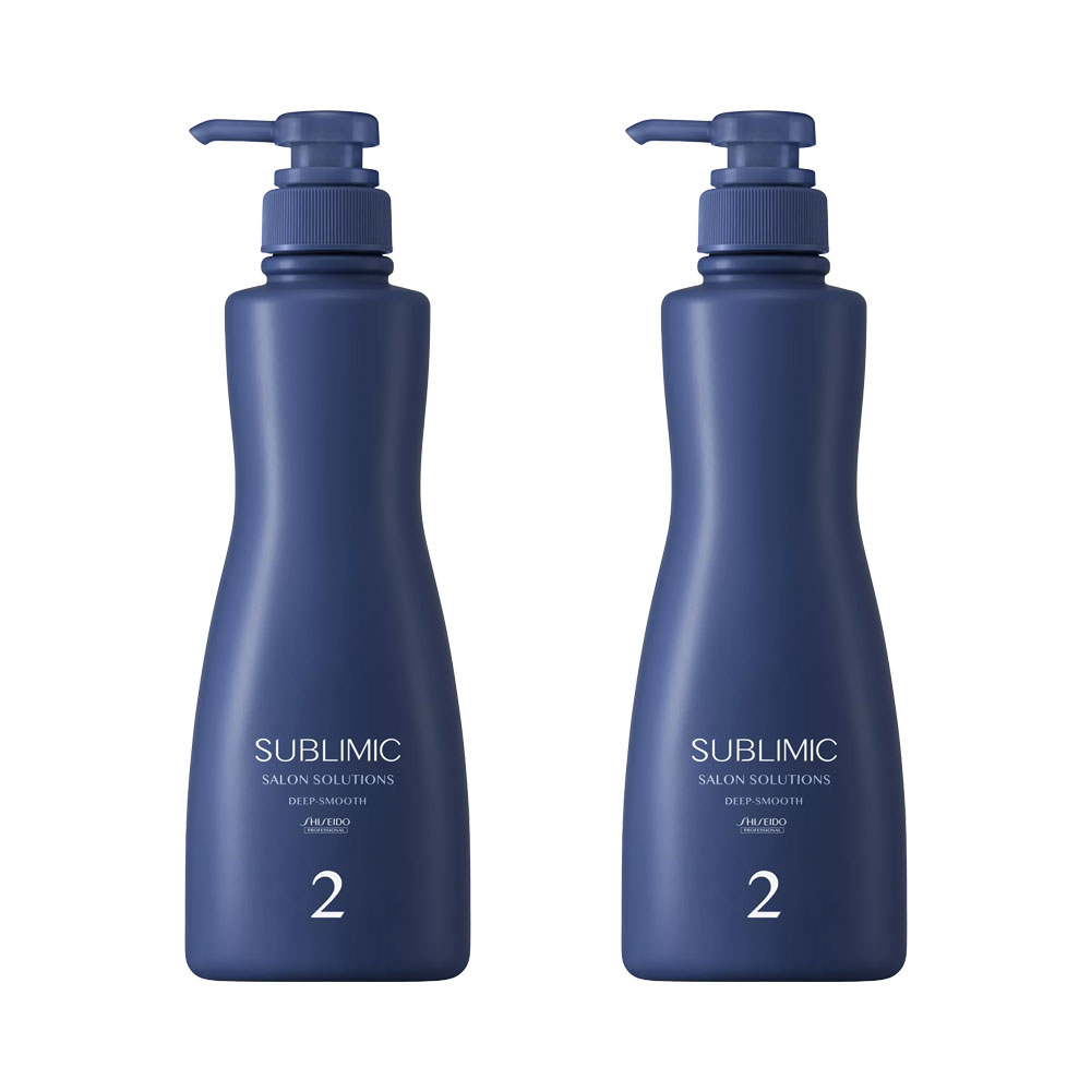 2個セット 資生堂プロフェッショナル サブリミック サロンソリューション ディープ・スムース 500g(4.0)