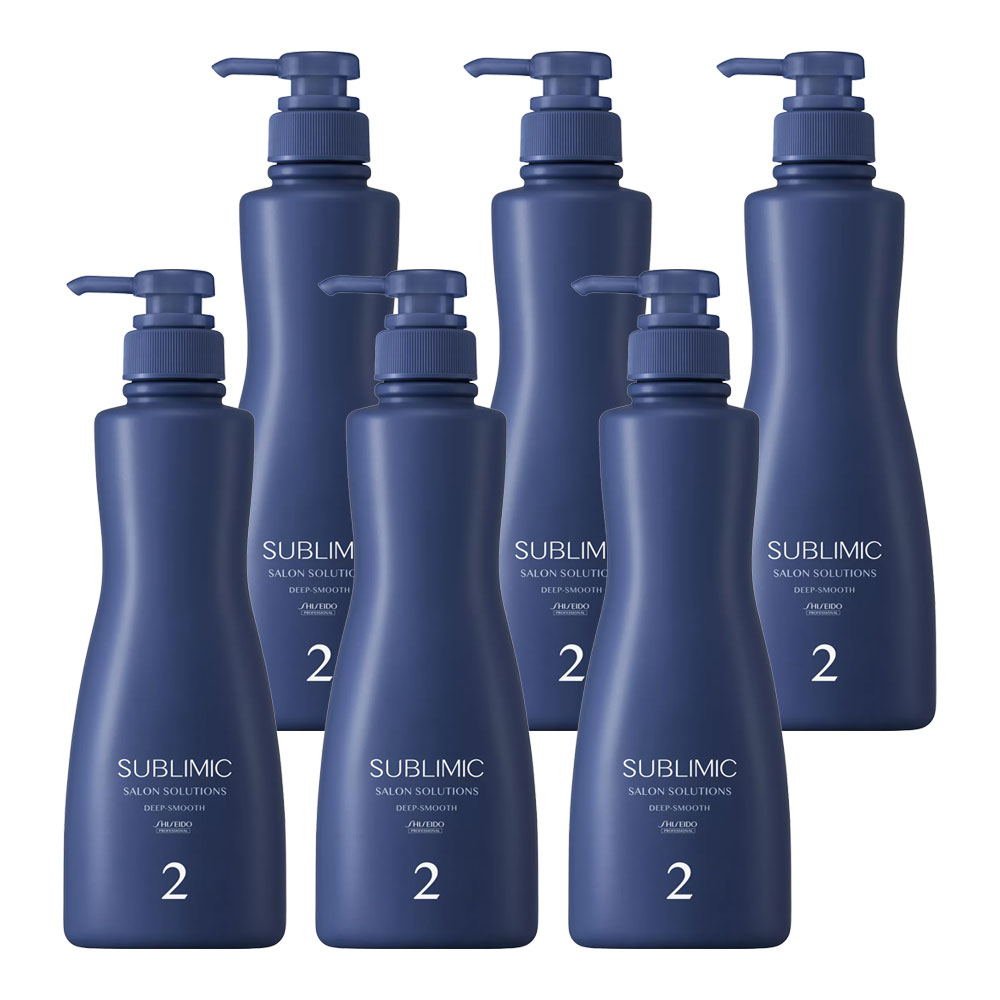 Rakuten - 6個セット 資生堂プロフェッショナル サブリミック サロンソリューション ディープ・スムース 500g