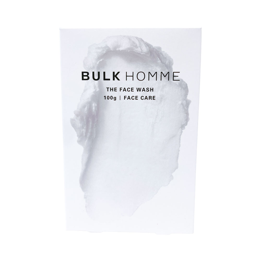 BULK HOMME バルクオム ザ フェイスウォッシュ 100g 1個 洗顔料 THE FACE WASH 洗顔 メンズ 濃密泡 生石けん 皮脂 毛穴 汚れ 泡洗顔 スキンケア 男性用