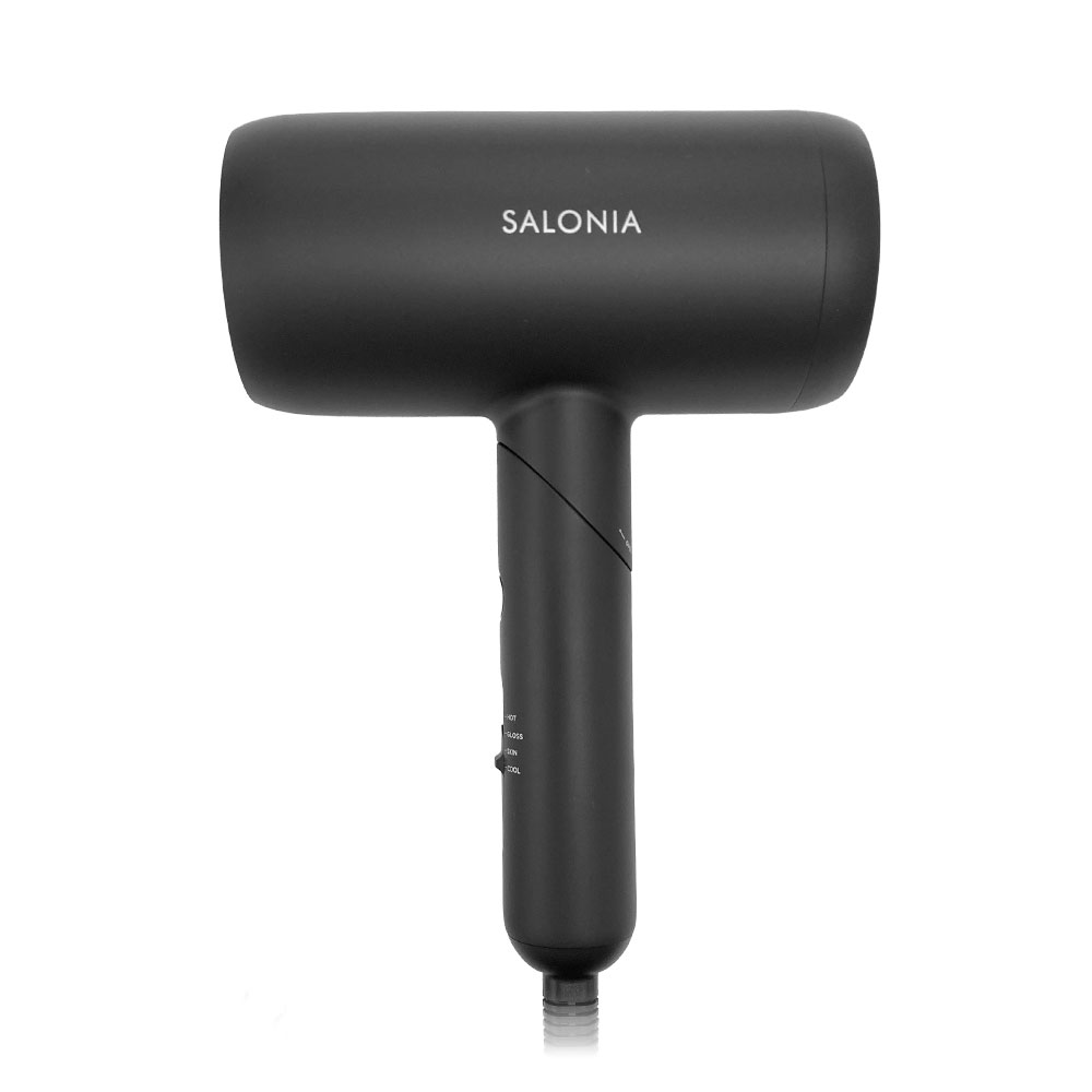 SALONIA スムースシャインドライヤー ブラック SAL23209BK 1個 サロニア ヘアドライヤー 黒 国内正規品