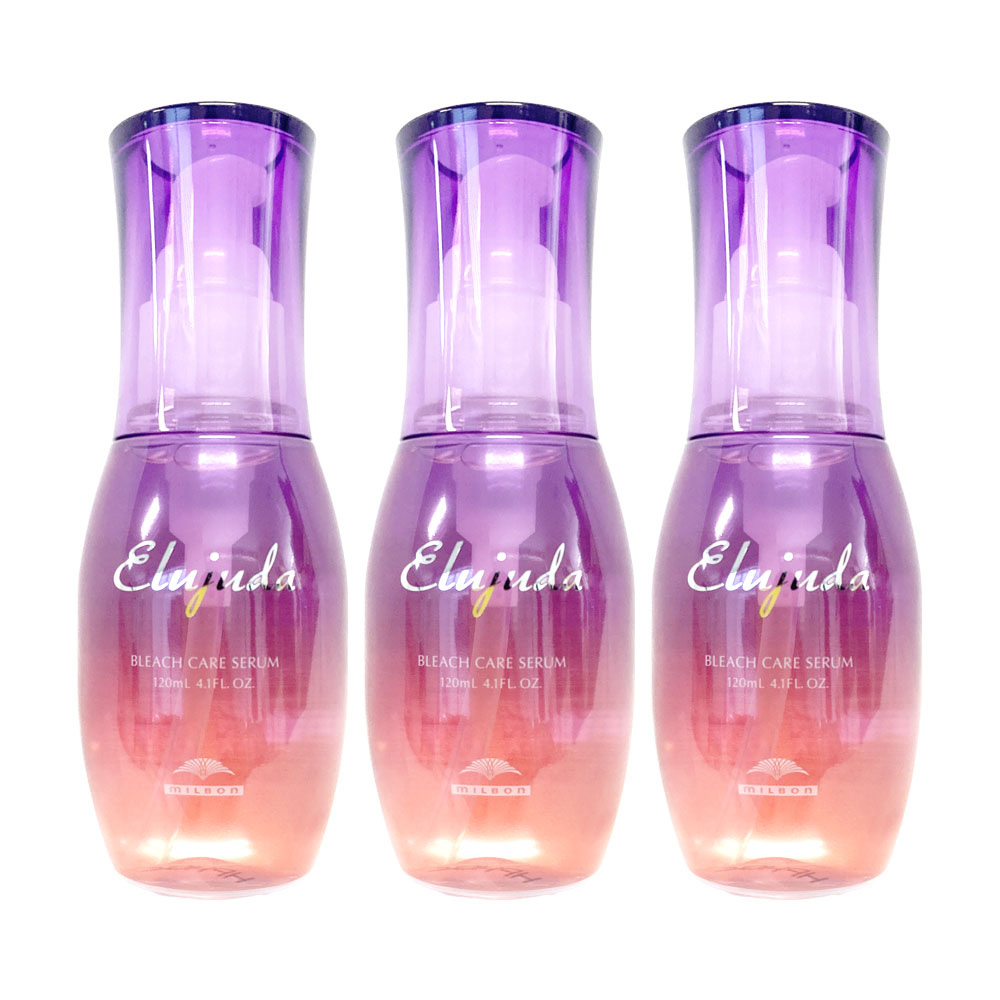 3個 セット ミルボン エルジューダ ブリーチケア セラム 120mL 3本 Elujuda 洗い流...