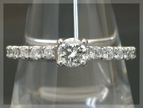  Ch G^jeBO  C O ꗱ ChO  SINX J[X 0.2ct K18 3F ӕʏt  w Diamond Ring 