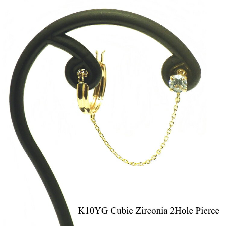 楽天市場】2ホール ピアス k18の通販