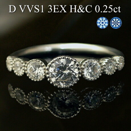 y DJ[ VVS1 3EX HC 0.25ctzv`i Pt900 Pt950 _Ch O e0.30ct  Ό Ӓ菑t ~ł 9΁y_ChO Diamond Ringz yd˂Â OzH&C n[gL[sbh