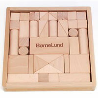 【積み木】【日本製 木のおもちゃ】 BorneLund（ボーネルンド）社 オリジナル積み木 S 白木 木のおもちゃ 積木 お誕生日 1歳：男 お誕生日 1歳：女【P】【クリスマスプレゼント 子供】