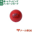 メール便OK 知育玩具 BorneLund(ボーネルンド ).ボリー(Volley)社 しわくちゃボール 70mm(赤) おうち時間 子供