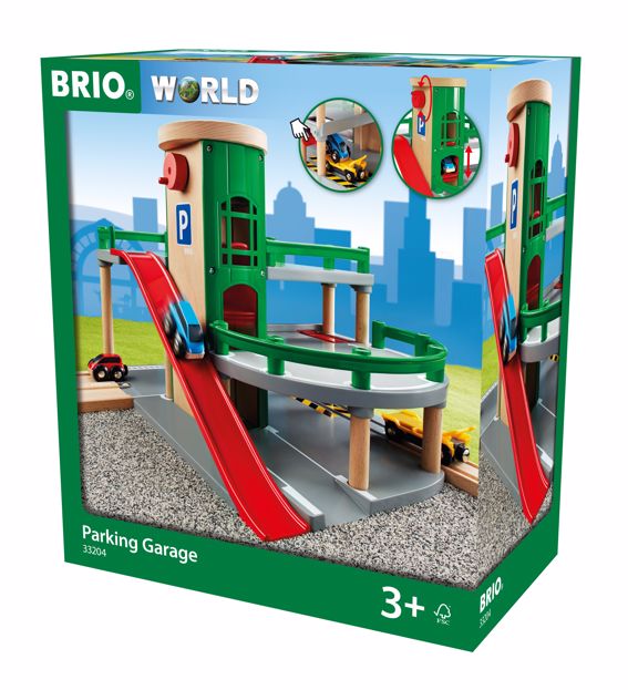 すぐ使えるクーポン配布中 木のおもちゃ BRIO 木製レール パーキングガレージ 誕生日 3歳 FSC認証 おうち時間 子供