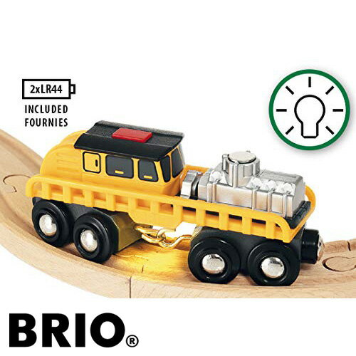 LPメール便OK 木のおもちゃ ブリオ/BRIO 木製レール 線路修理車 列車 踏切 ジオラマ アクセサリー 追加 FSC認証 おうち時間 子供