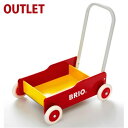 アウトレット品 期間限定 ブリオ/BRIO 歩行器 手押し車（赤） お誕生日 1歳：女 FSC認証 おうち時間 子供