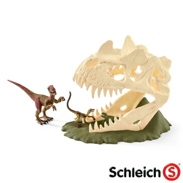 【おまけ付き オリジナルシール】【シュライヒ 恐竜】 schleich 巨大恐竜の骸骨トラップ【013720】【autumn_D1810】【kd】