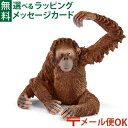 メール便OK schleich 14775 シュライヒ 動物 フィギュア オランウータン（メス） ごっこ遊び おうち時間 子供