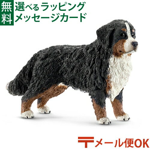 メール便OK シュライヒ 動物フィギュア schleich 16397 シュライヒ バーニーズマウンテンドッグ（メス） おうち時間 子供